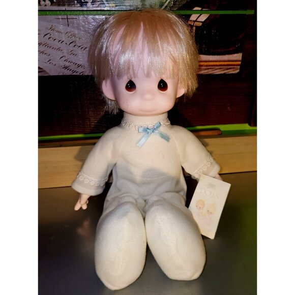 14" T Precious Moments 1984 Doll with Tags with flaws - Picture 1 of 8